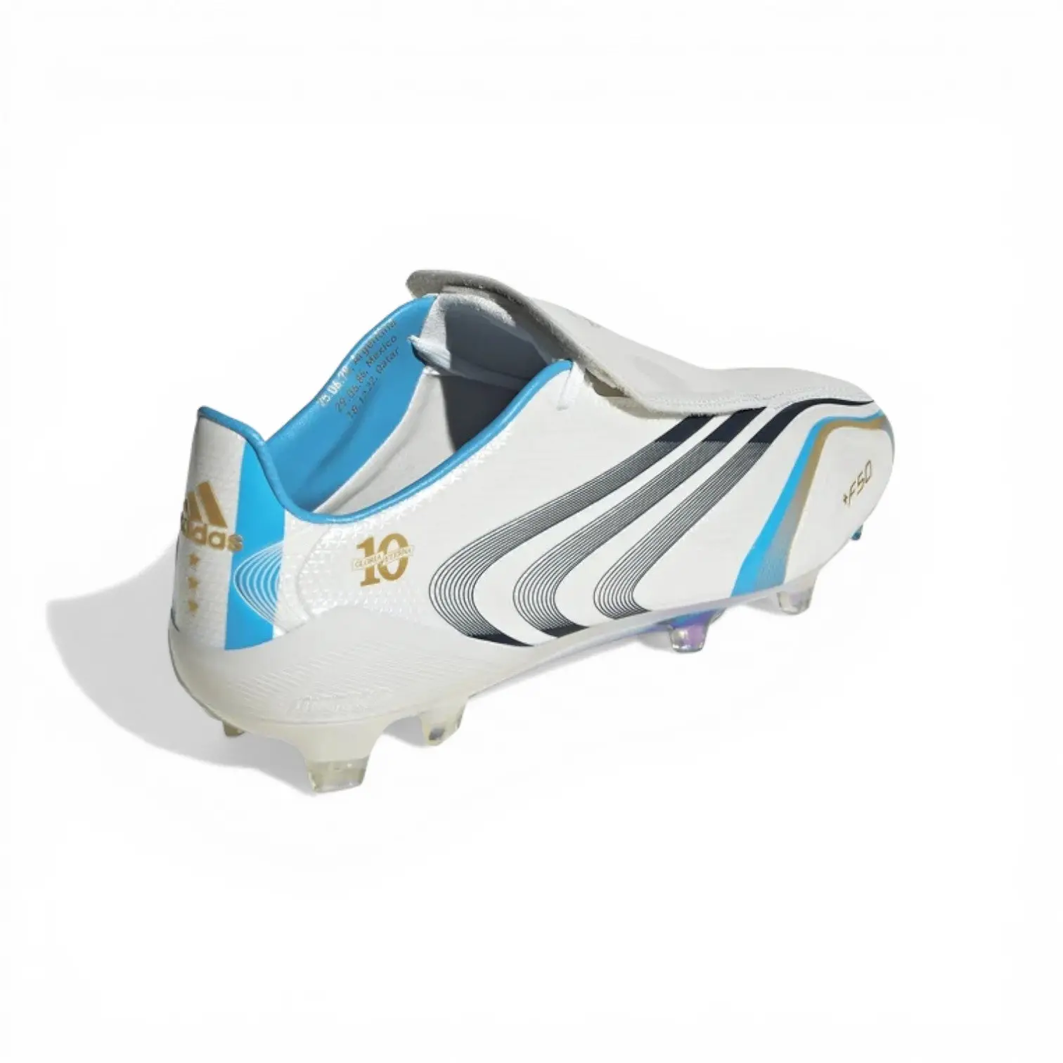 F50 Elite Messi Argentinien x Tunit FG - Blanc/Bleu - Image 5