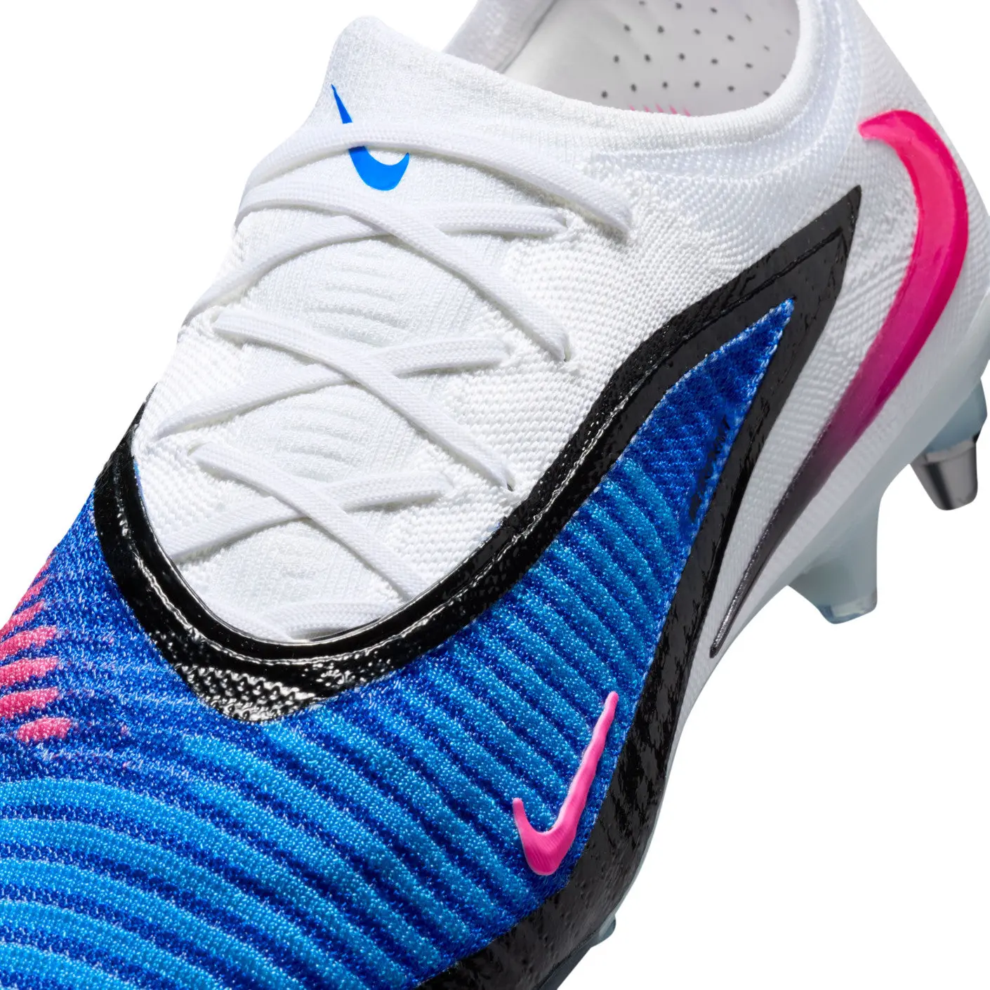 Phantom 6 Elite Low Cut SG Attack Pack - Bleu/Banc/Noir/Rose - Image 8